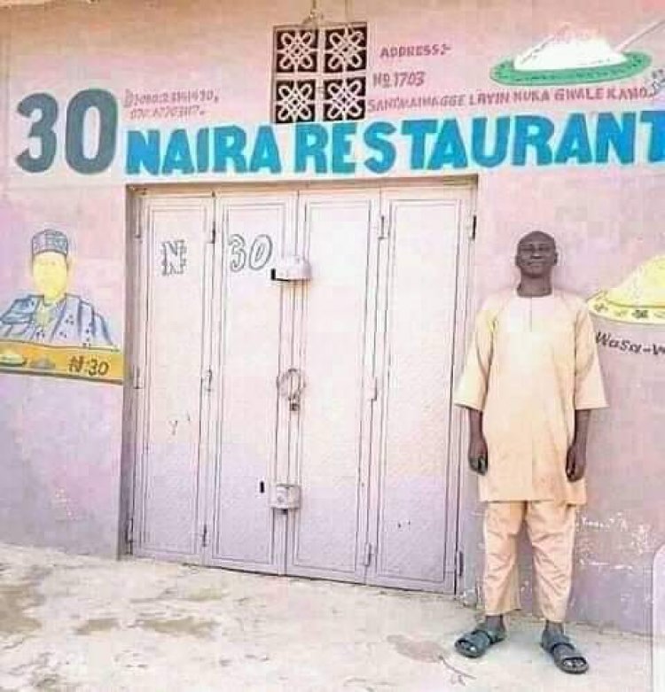 Mai shagon abincin 30 ya yi murnar sauke Ministan Noman Nijeriya