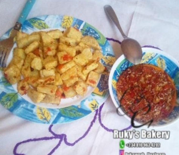 Haɗin Girkin BAKED YAM Dake Sanya Maza Santi