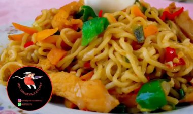 SPHAGETTI SALAD:Haɗi Na Musamman Domin Iyali