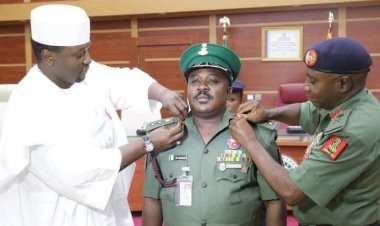 Sakkwato Ta Kara Samun Cigaba:Haruna Dasuki Ya Samu Karin Girma Zuwa Birgediya- Janar 