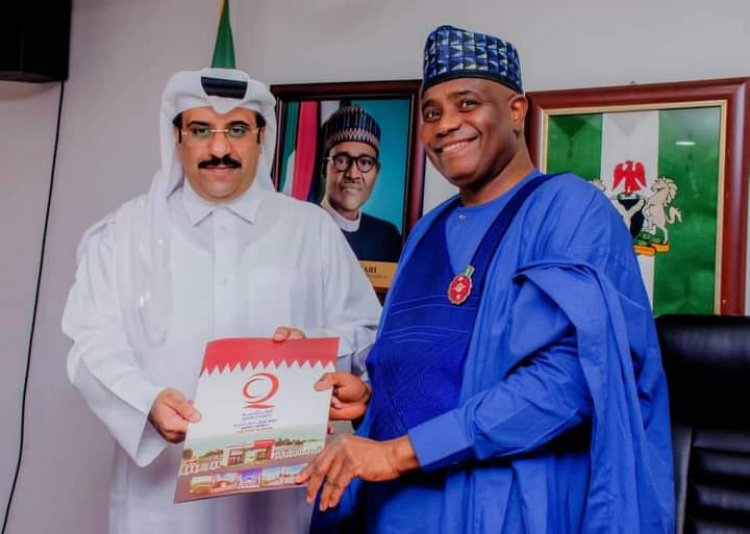Tambuwal Signs MoU With Qatar On Education And Health