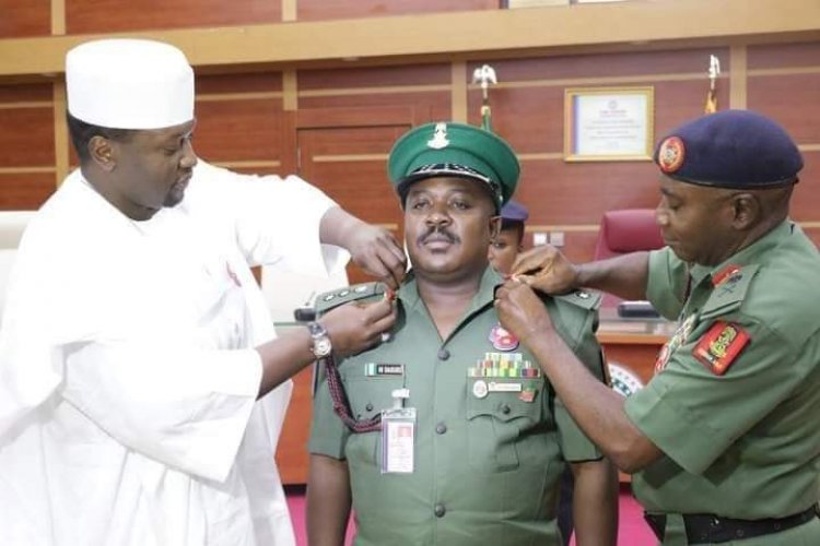 Sakkwato Ta Kara Samun Cigaba:Haruna Dasuki Ya Samu Karin Girma Zuwa Birgediya- Janar 