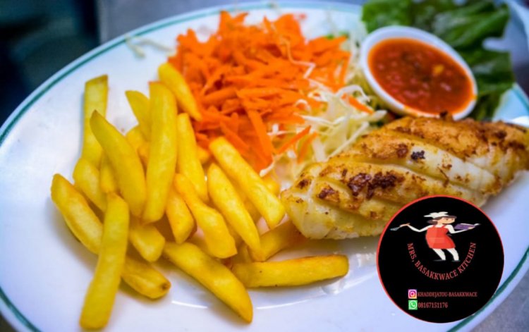       CHIPS SALAD:Haɗin Dankalin Turawa Mai Sauƙi Da Daɗi