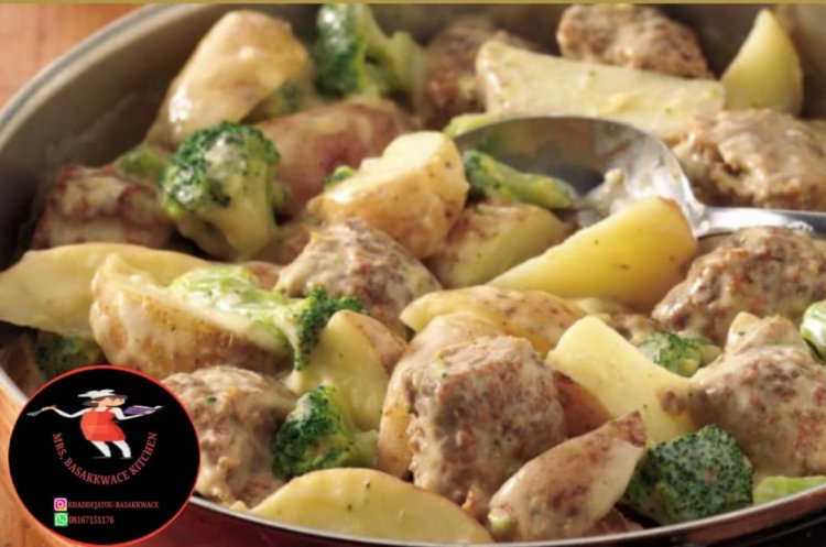 Yanda Ake Haɗa POTATO AND MEATBALLS Cikin Sauƙi