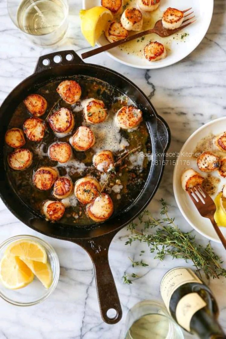 HOW TO MAKE BROWN BUTTER SCALLOPS
