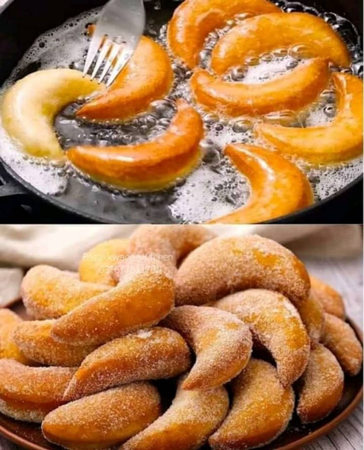      HOW TO MAKE DELICIOUS  CRESCENT DONUTS