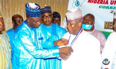 Zamfara NUJ Correspondents Chapel Honors Yari For His Service To Humanity