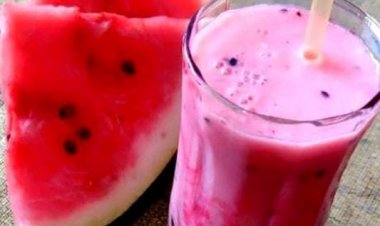 How To Make Watermelon Milk Shake