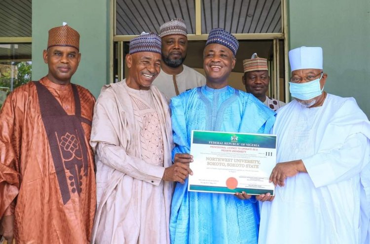 NORTH WEST UNIVERSITY SOKOTO GETS LICENCE FROM NUC