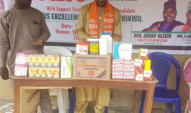 Zamfara ADC  Flaggs Off Medical Outreach To Over 200 IDP's