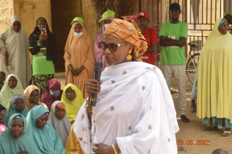 Hausari Foundation support 150 women  For Their Education  in Yobe