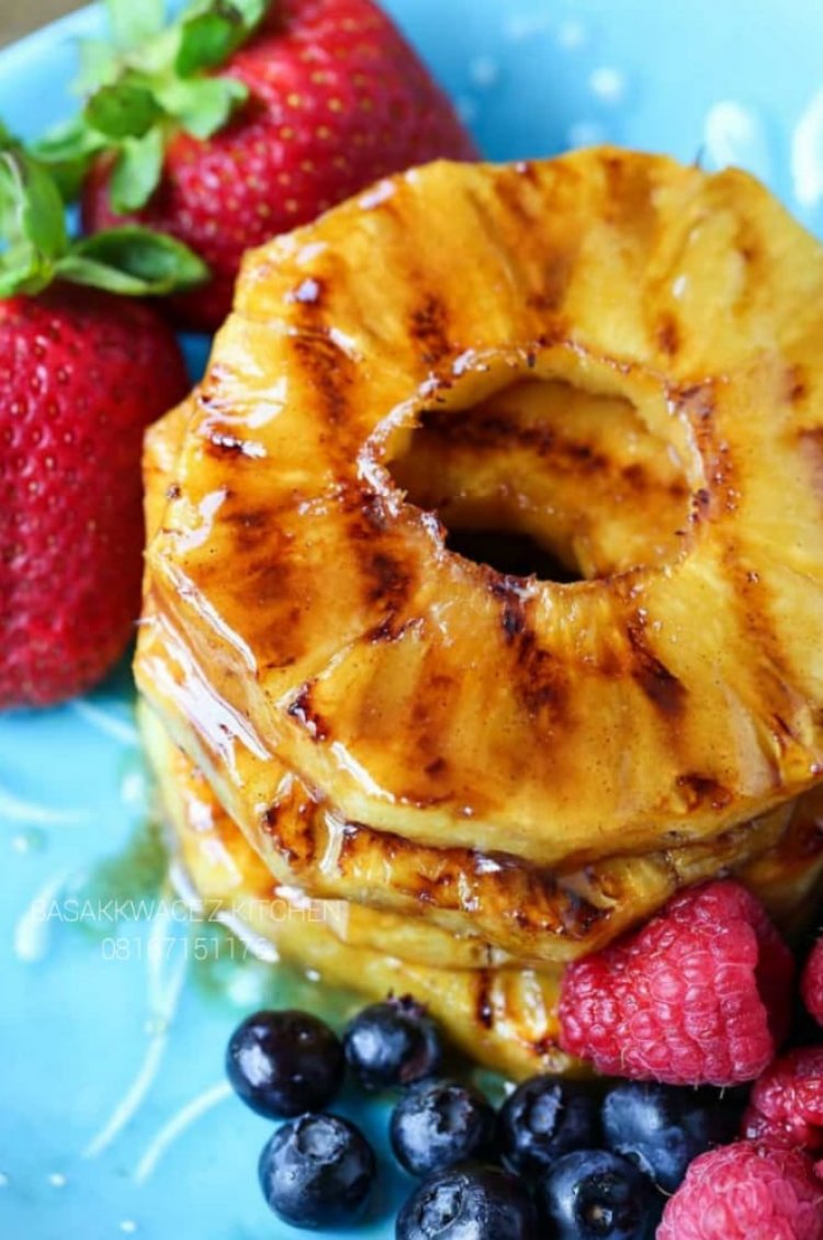 How To Make Special Grilled Pineapple