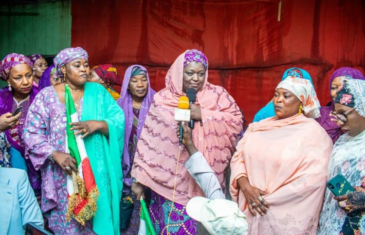 Wata Jigo a Jam’iyar APC Hajiya 'Yar Halima Tudun Wada ta fice daga jam’iyar APC zuwa Jam’iyar PDP a Sakkwato