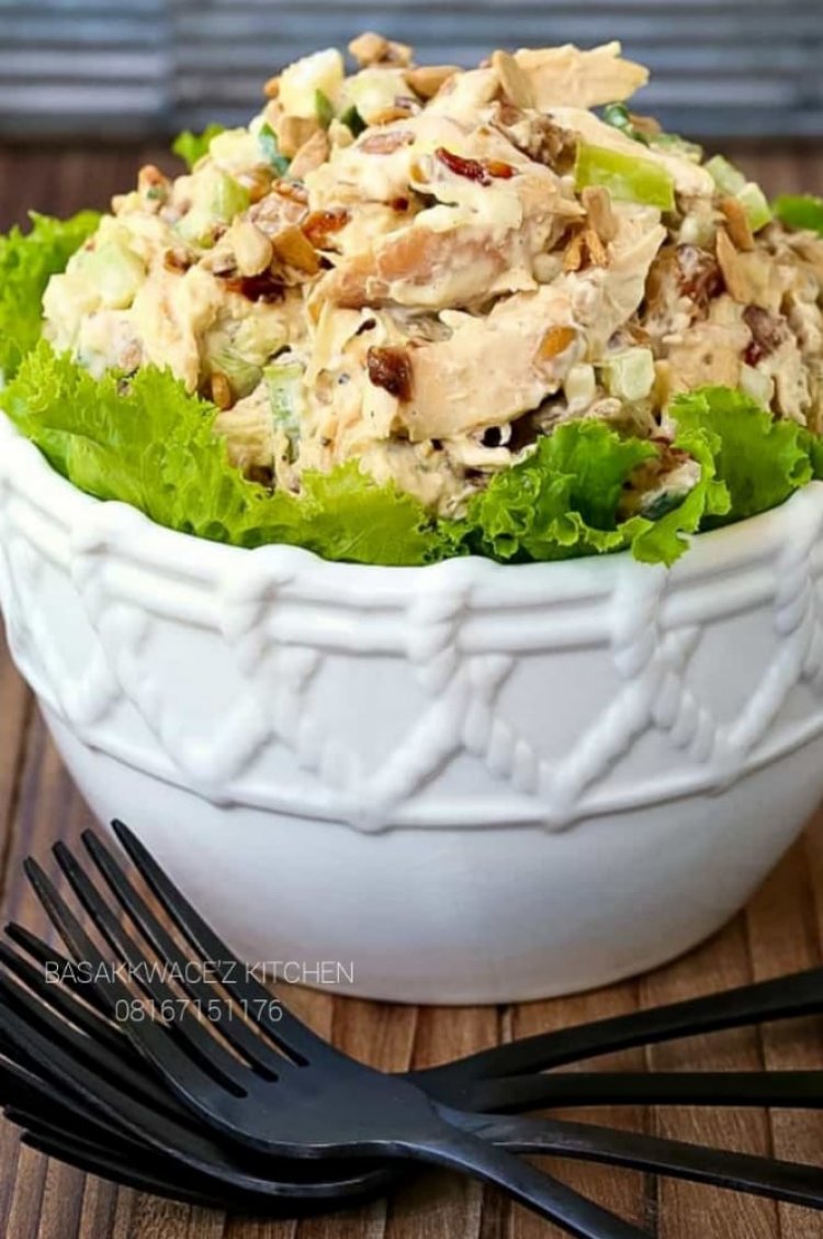 HOW TO MAKE SPECIAL ONION CHICKEN SALAD