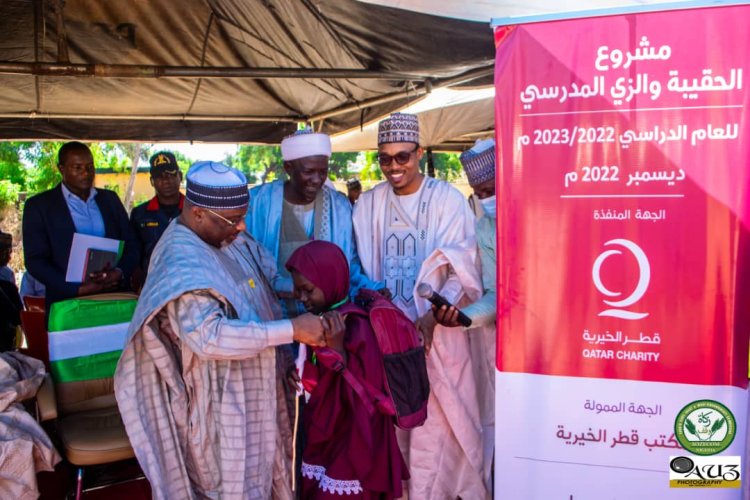 Cibiyar Qatar Ta Tallafawa Marayu 250 A Shirinta Na A Koma Makaranta