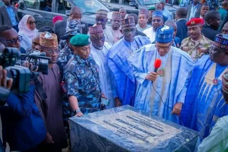 President Buhari Commends Gov. Buni for Landmark Projects in Yobe