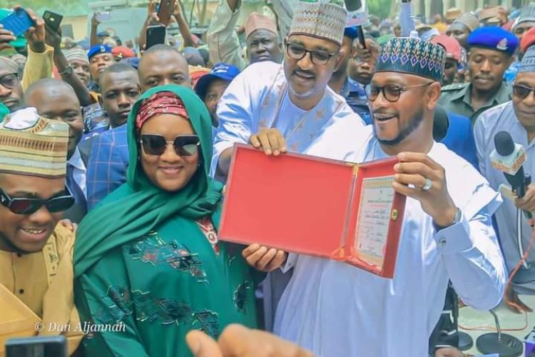 In Zamfara, INEC Issues Certificate Of Return To Gov, Elect, His Deputy, State Legislators Elect