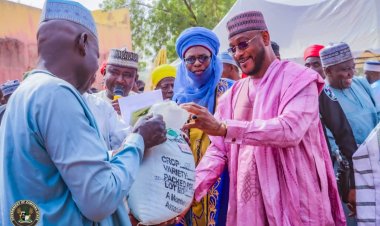 Zamfara Gov, Distributes Learning Materials To 250 Public Schools, Says Education Is The Bedrock Of Civilization 