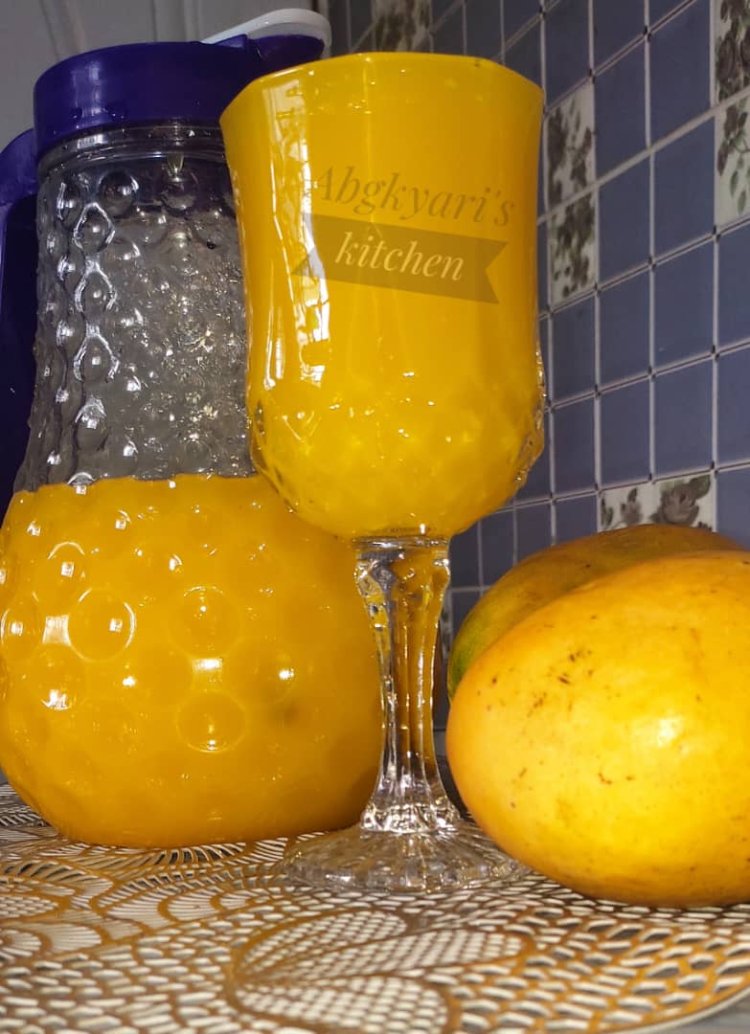 Yadda Za Ki Haɗa MANGO JUICES Mai Daɗin Gaske