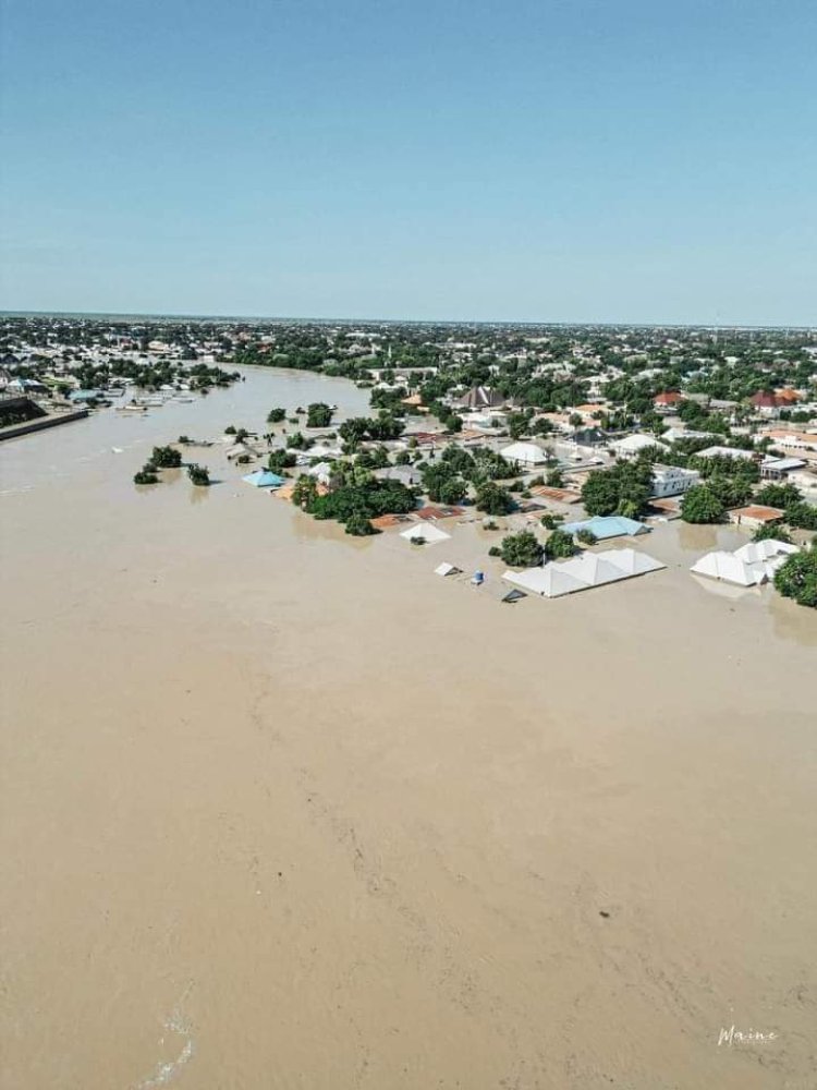The collapse of the Alau Dam, allegedly filled for the past week is the cause of the flood in Borno