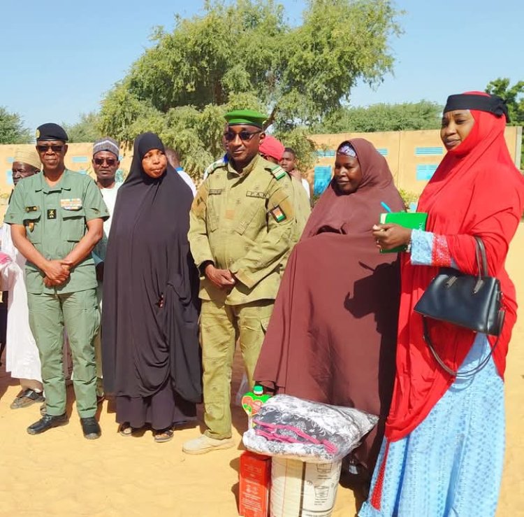 Kungiyar Rayuwar Mata ta Nijar ta Rabawa Iyalai  200 Tallafin Abinci a Maradi