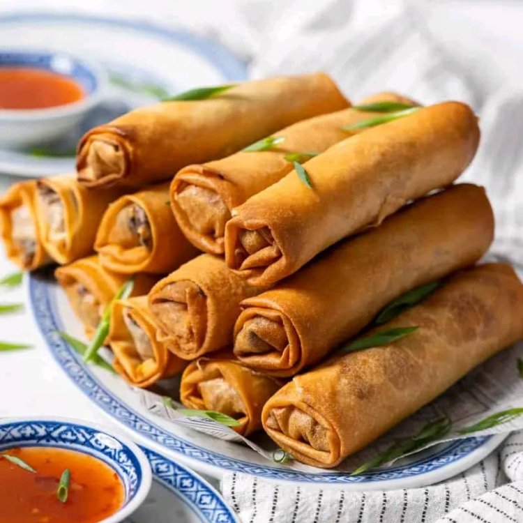 Yadda Ake Yin Spring Rolls Na Zamani
